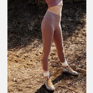 Free People Movement Infinity Leggings Womens Small S Brown High Rise